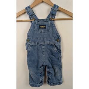 Osh Kosh B'gosh 12m Denim Overalls Blue Jean 12 Months